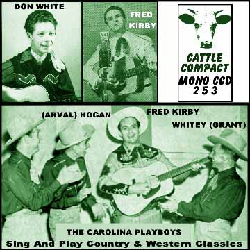The Carolina Playboys Sing And Play Country & Western Classics = Cattle CCD 253