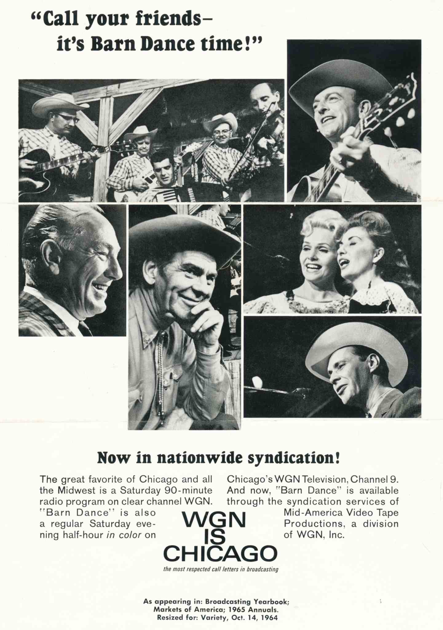 WGN Barn Dance 1965, Chicago, Illinois