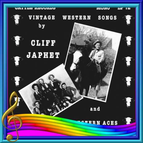 Cliff Japhet - Vintage Western Songs = Cattle LP 72